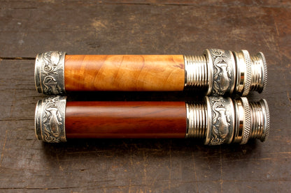 Trout Engraved Pocketed Reel Seat