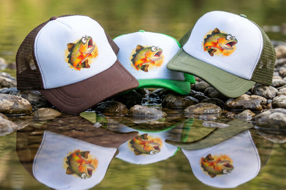 Fish Juice “Shock & Awe” Fish Hat - Olive