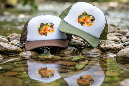 Fish Juice “Shock & Awe” Fish Hat - Olive