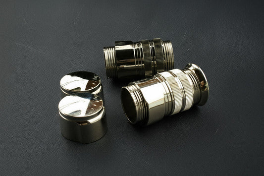 Retro Down-Lock Reel Seat Hardware – Nickle Finish