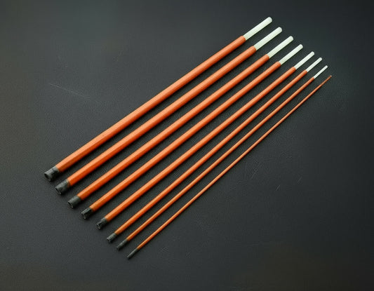 TREK 6'6"2/3wt 8pc Fiberglass Blank - Rust