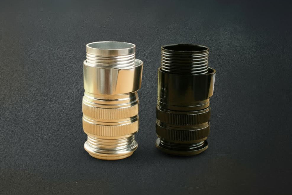 Retro Up-Lock Reel Seat Hardware – Anodized Finish