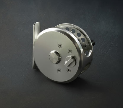 TREK Click/Pawl Fly Reel - 1-3wt- Silver