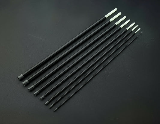 TREK 6'6"2/3wt 8pc Fiberglass Blank - Black