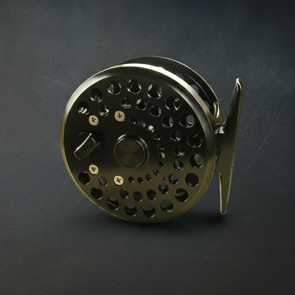 TREK Click/Pawl Fly Reel - 2-4wt- Black