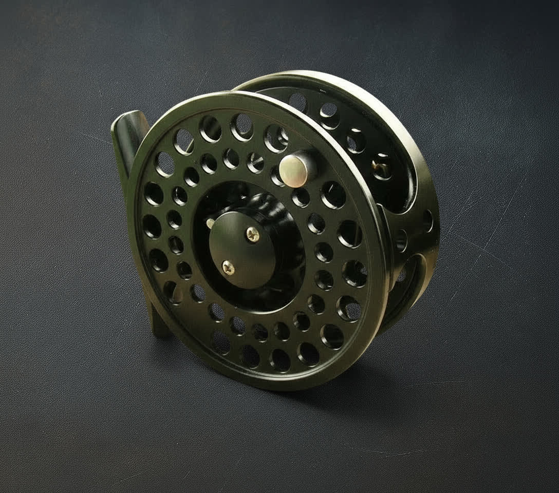 TREK Click/Pawl Fly Reel - 2-4wt- Black