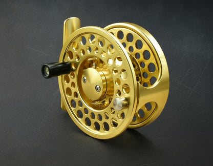 TREK Click/Pawl Fly Reel - 1-3wt- Gold