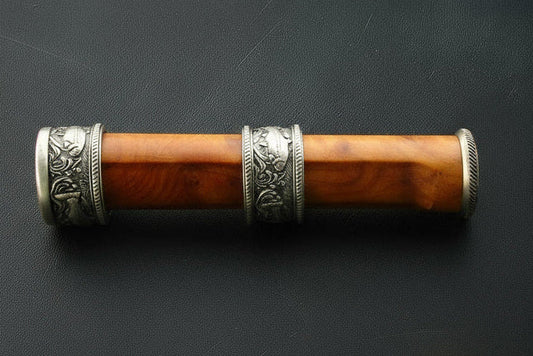 Trout Engraved Slide Band Reel Seat