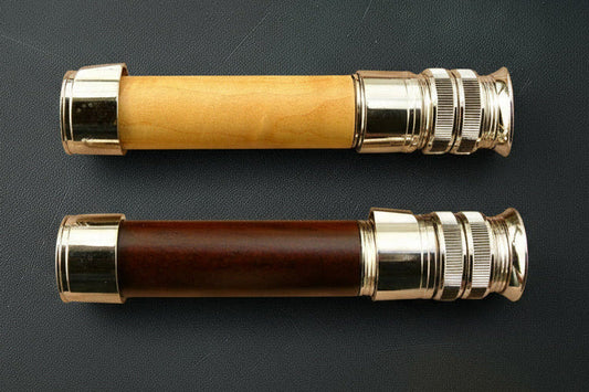 Retro Down Locking Reel Seat - Nickel