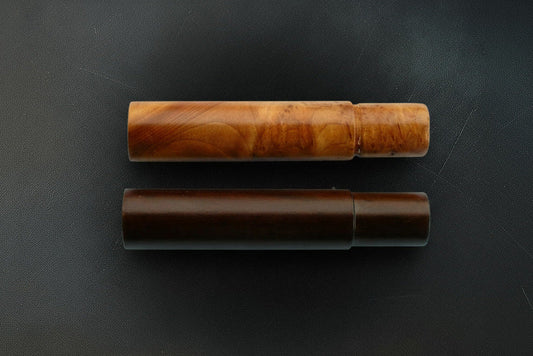 Coarse Threaded Dark Nickel Reel Seat