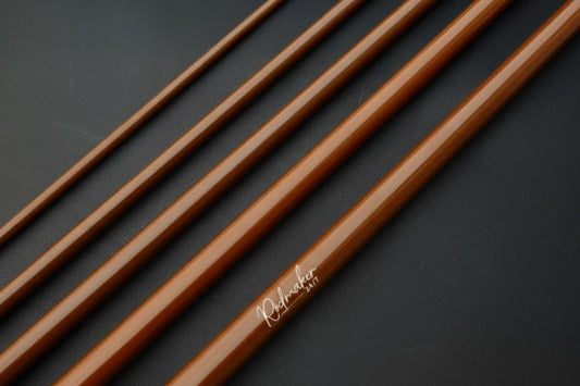Fiberglass 11'0" 5/6wt 5pc Spey Rod Blank - Brown
