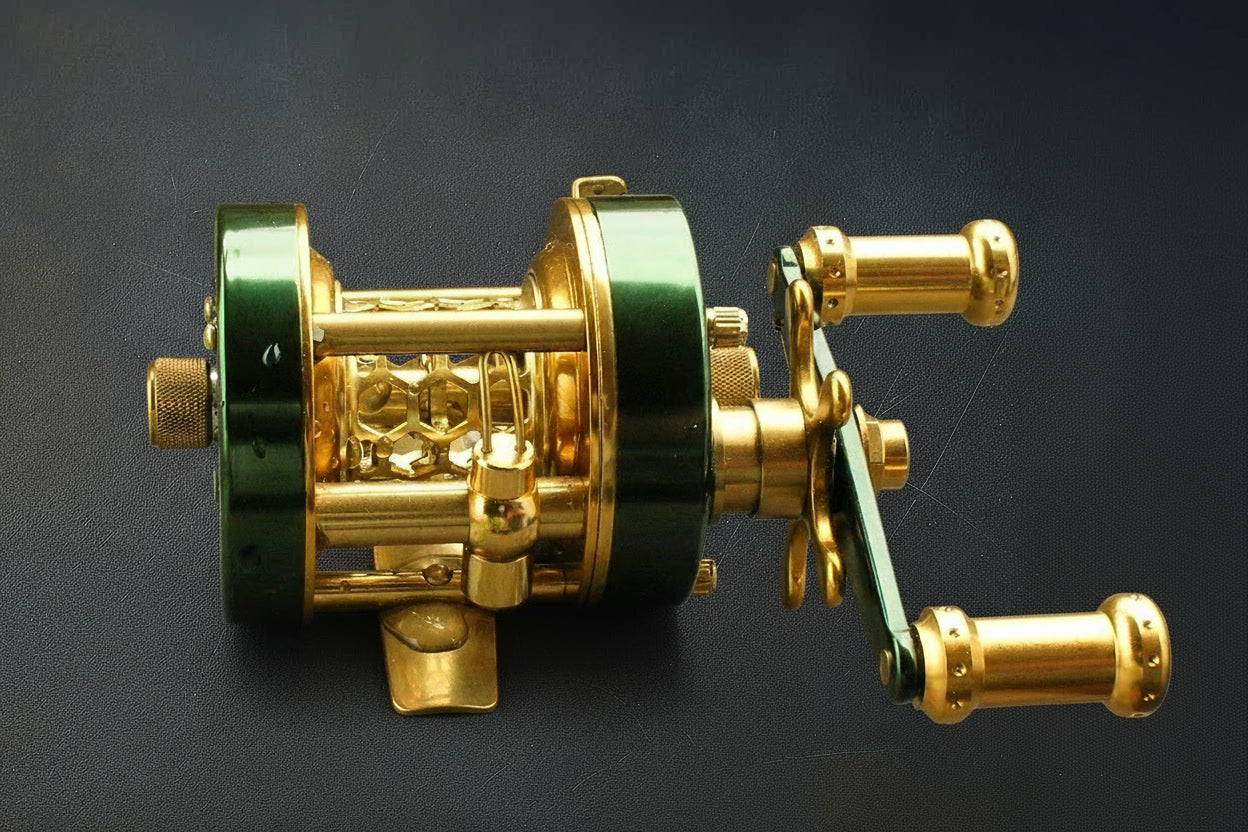 Round Bait Casting Reel - BFS Reel - Green