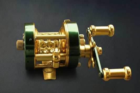 Round Bait Casting Reel - BFS Reel - Green