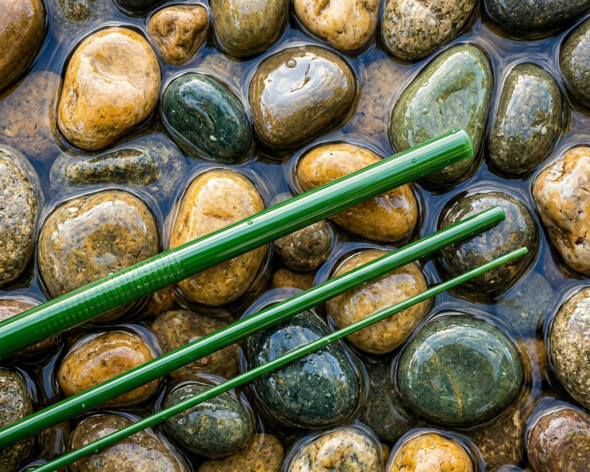 Brook UL 6'0" - 3pc - 0wt & 1wt Blanks - Green