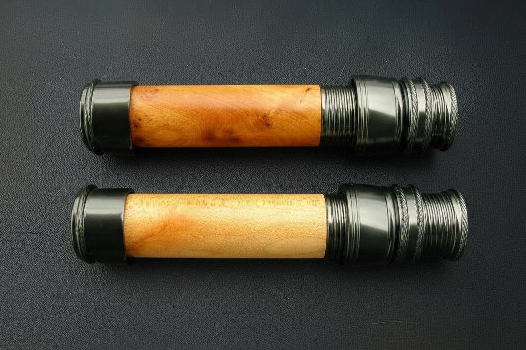 Lemke LCr1 Down Locking Reel Seat - Dark Nickel