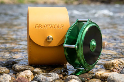 Graywolf Model 2 Raised Pillar Reel 4-7wt - Green/Black