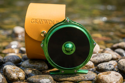 Graywolf Model 2 Raised Pillar Reel 4-7wt - Green/Black