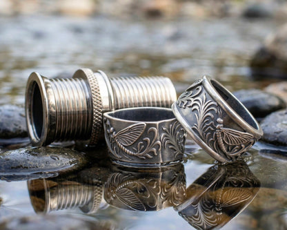 Mayfly Engraved Pocketed Hardware