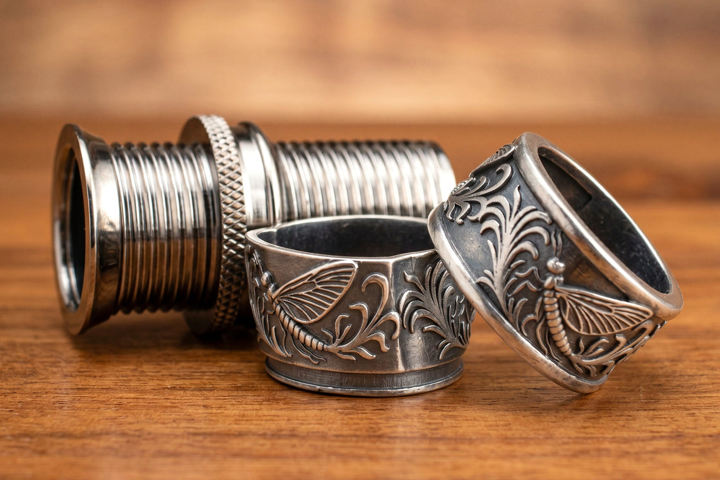 Mayfly Engraved Pocketed Hardware