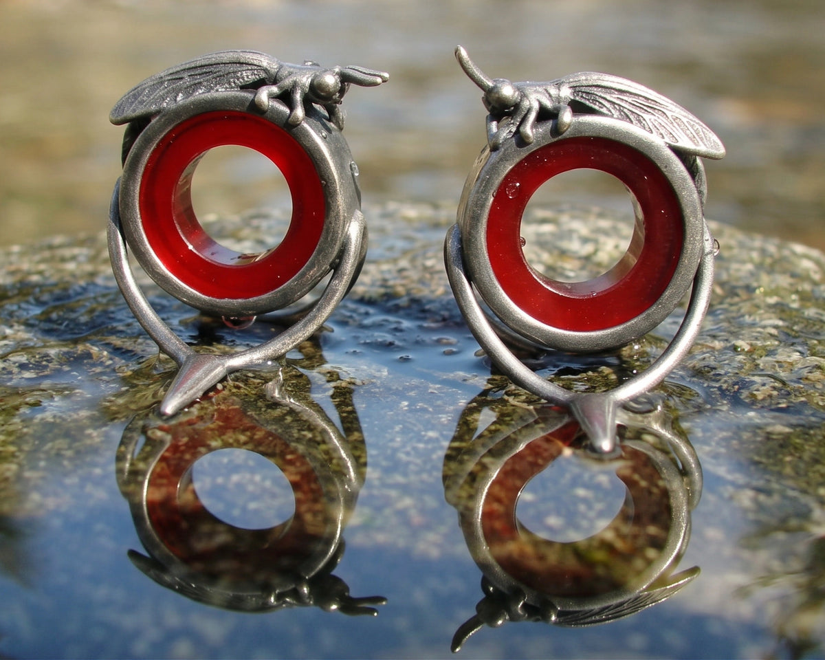 Sculpted Mayfly Agate Stripping Guide