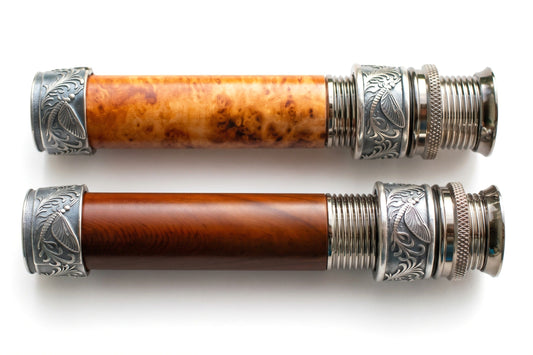 Mayfly Engraved Pocketed Reel Seat