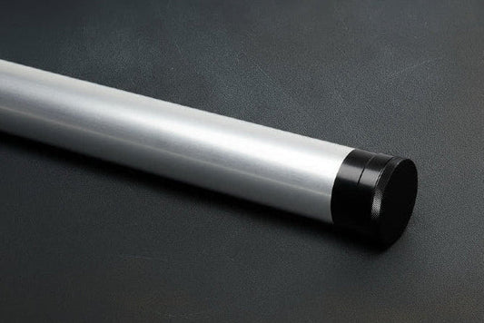 Aluminum Rod Tubes - 1 5/8" - 2" - 2.5" - Black Ends