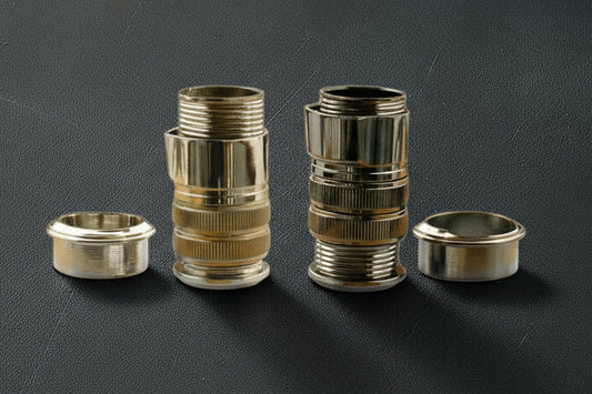 Retro Up-Lock Reel Seat Hardware – Nickel Plated