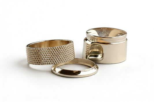 Classic Garrison Slide Band Hardware - Nickel Silver
