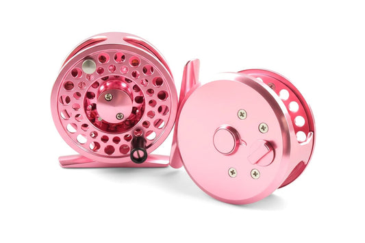TREK Click‑Pawl Reel (1wt-3wt) - Pink