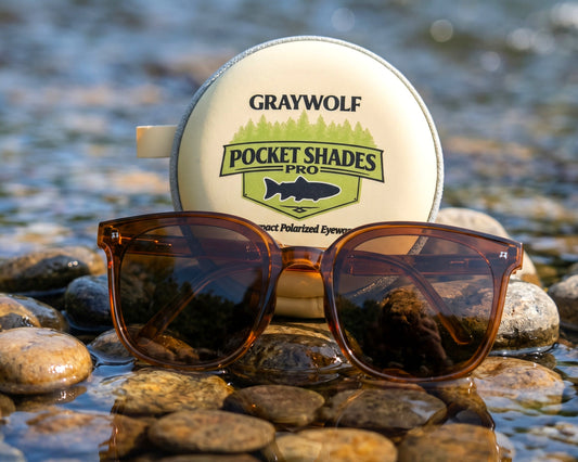 Graywolf Pocket Shades - Folding Glasses - Polarized