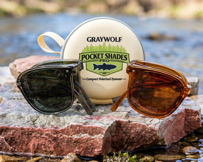 Graywolf Pocket Shades - Folding Glasses - Polarized
