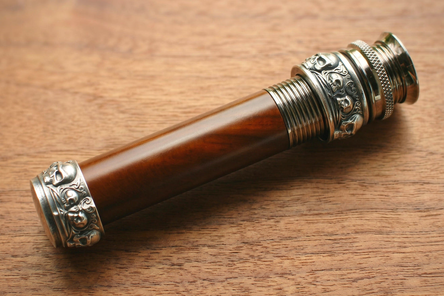 Reaper Engraved Pocketed Reel Seat