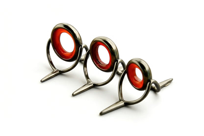 Lemke Red Agate Stripping Guides - Dark Nickel Frame