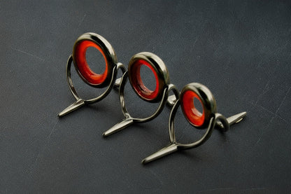 Lemke Red Agate Stripping Guides - Dark Nickel Frame