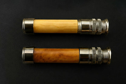 Retro Down Locking Reel Seat - Dark Nickel