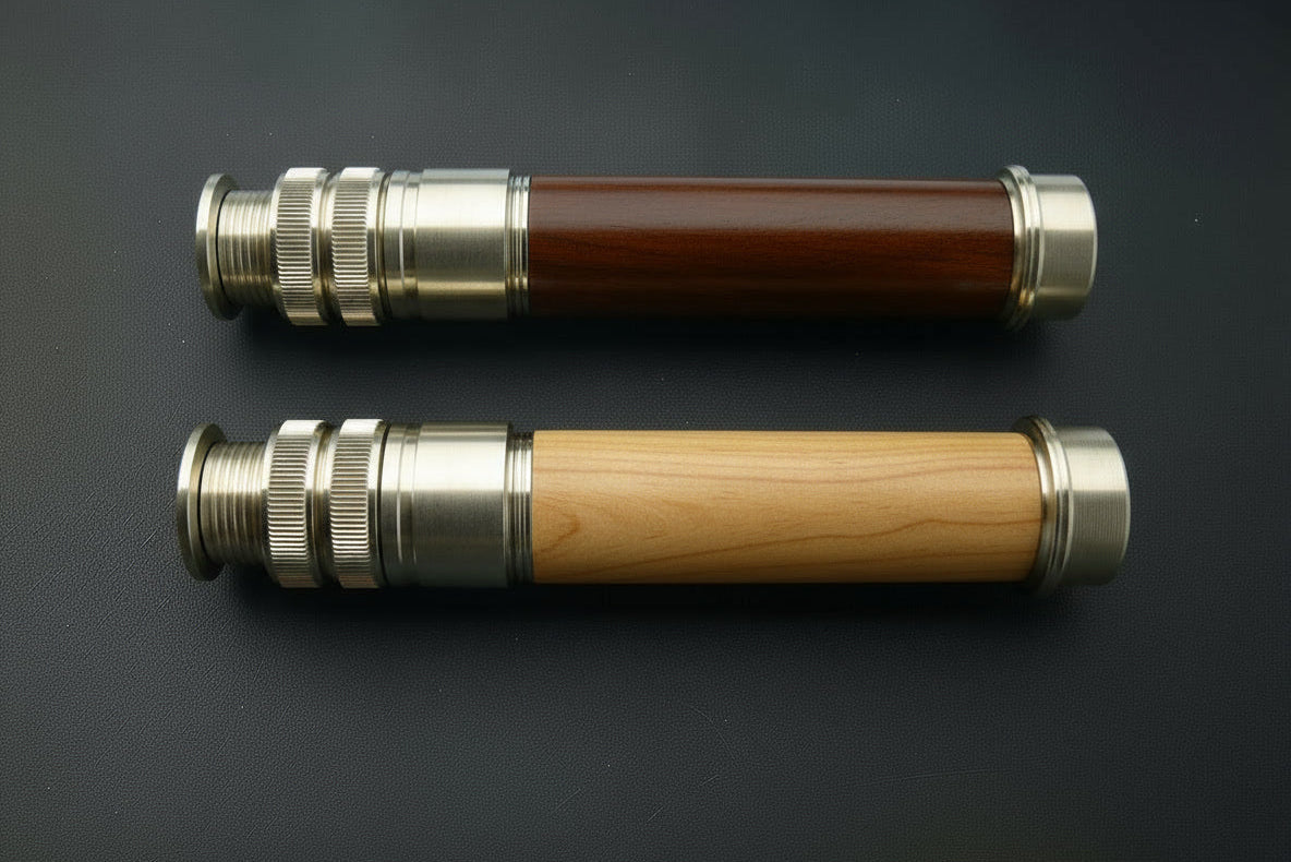 Retro Up-Lock Reel Seat Hardware – Nickel Plated