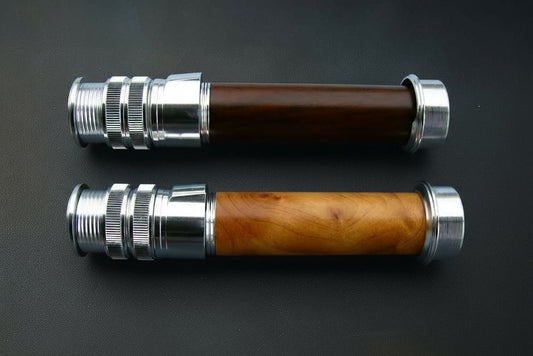 Retro Uplocking Reel Seat - Silver Anodized