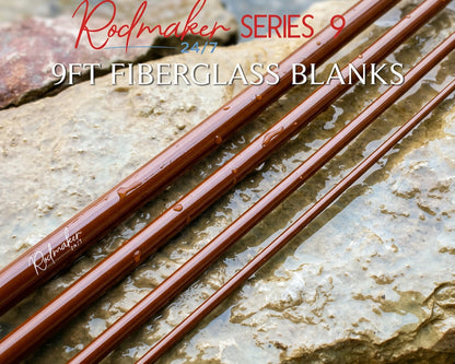 Series 9 - 9'0" - 4pc - 5/6wt & 7/8wt Fiberglass Blanks