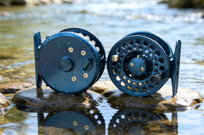 TREK Click‑Pawl Reel (1wt-3wt) - Blue