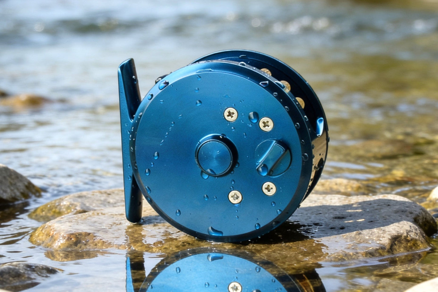 TREK Click‑Pawl Reel (1wt-3wt) - Blue