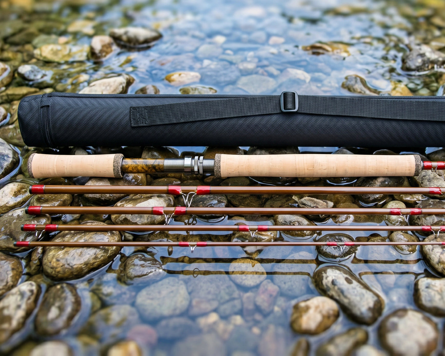Fiberglass 11'0" 5/6wt 5pc Spey Rod Blanks