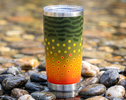 Graywolf Trout Pattern Travel Mug — 20oz