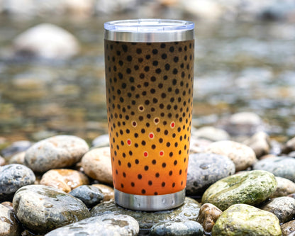 Graywolf Trout Pattern Travel Mug — 20oz