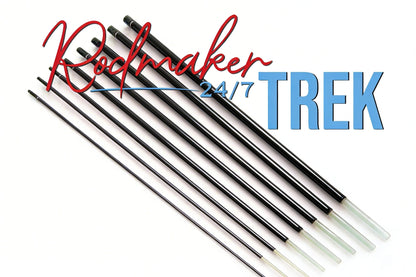 TREK 6'6" 2/3wt 8pc Fiberglass Blanks
