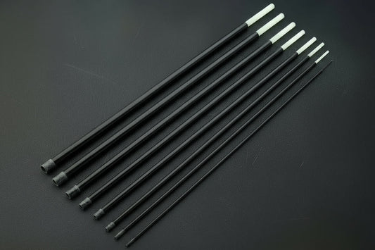 TREK 6'6" 2/3wt 8pc Fiberglass Blank - Black