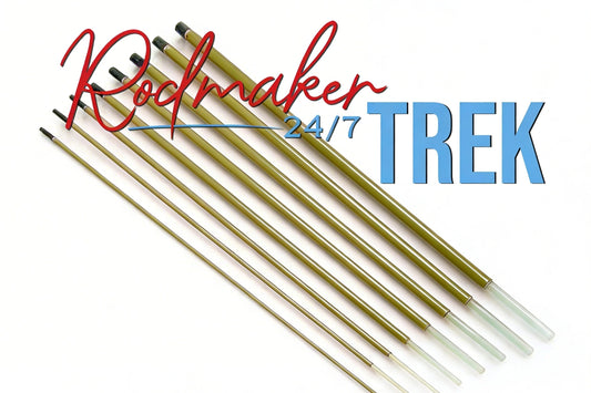 TREK 6'6" 2/3wt 8pc Fiberglass Blanks