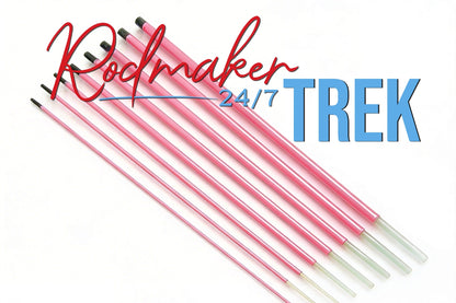 TREK 6'6" 2/3wt 8pc Fiberglass Blanks