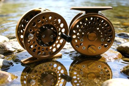 TREK Click‑Pawl Reel (1wt-3wt) - Bronze