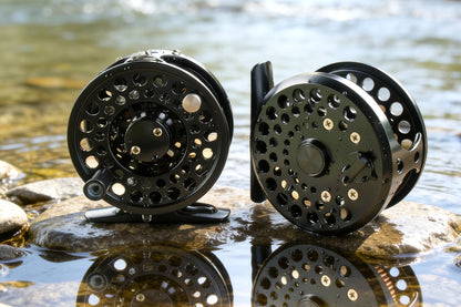TREK Click‑Pawl Reel (1wt-3wt) - Black
