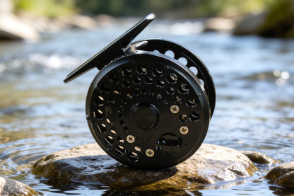 TREK Click‑Pawl Reel (1wt-3wt) - Black
